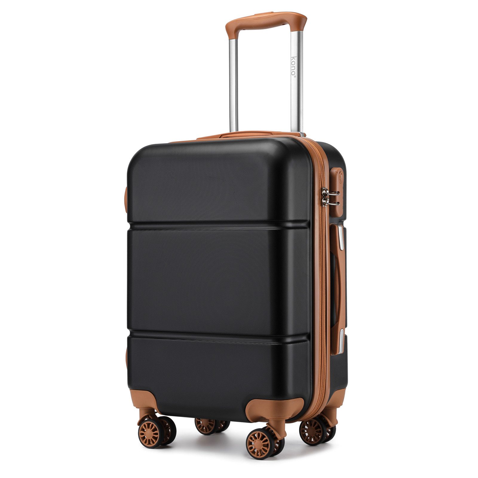 KONO Trolleyset 4 Rollen, (3 tlg), günstig online kaufen