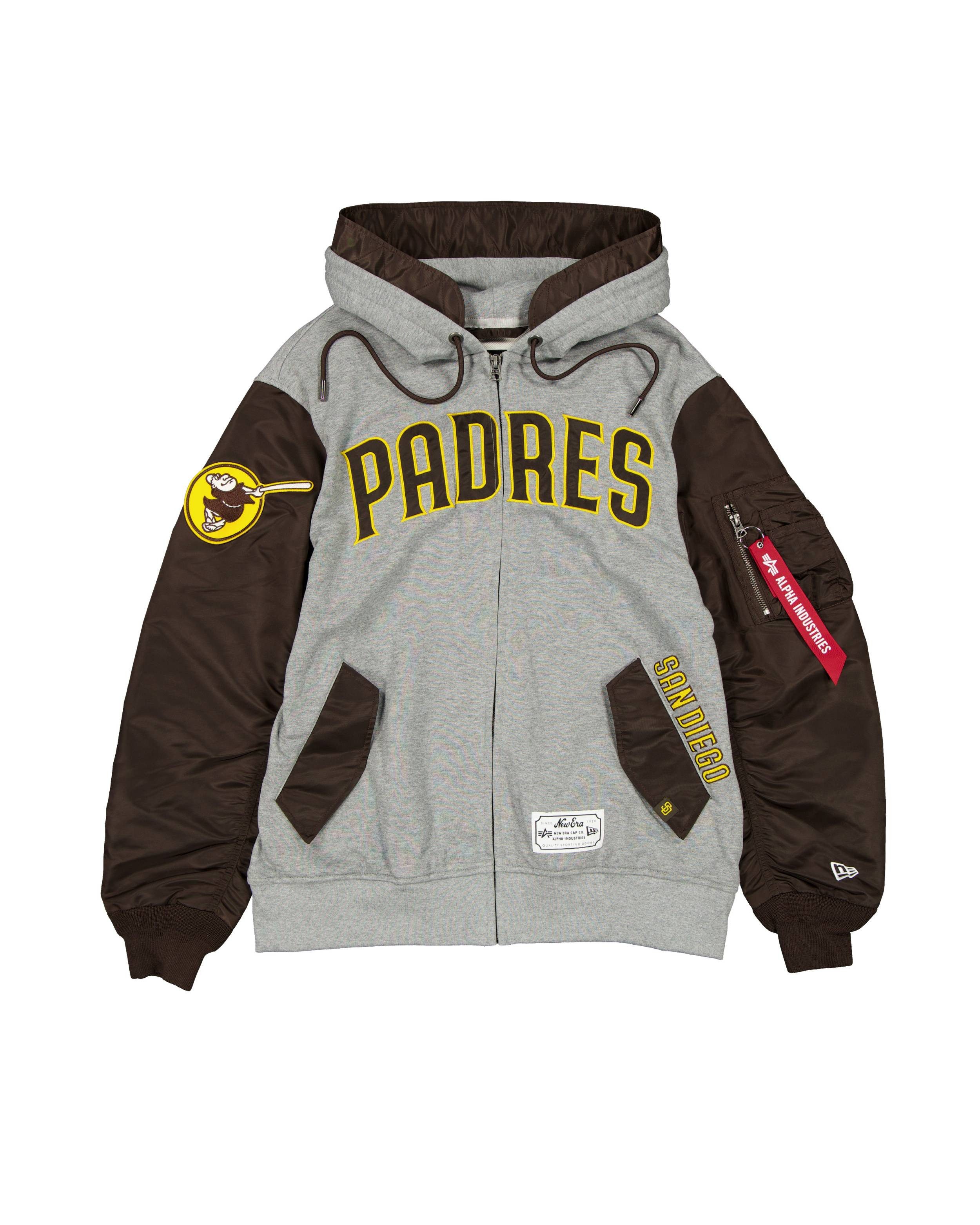 New Era Collegejacke Jacke New Era Alpha San Diego Padres