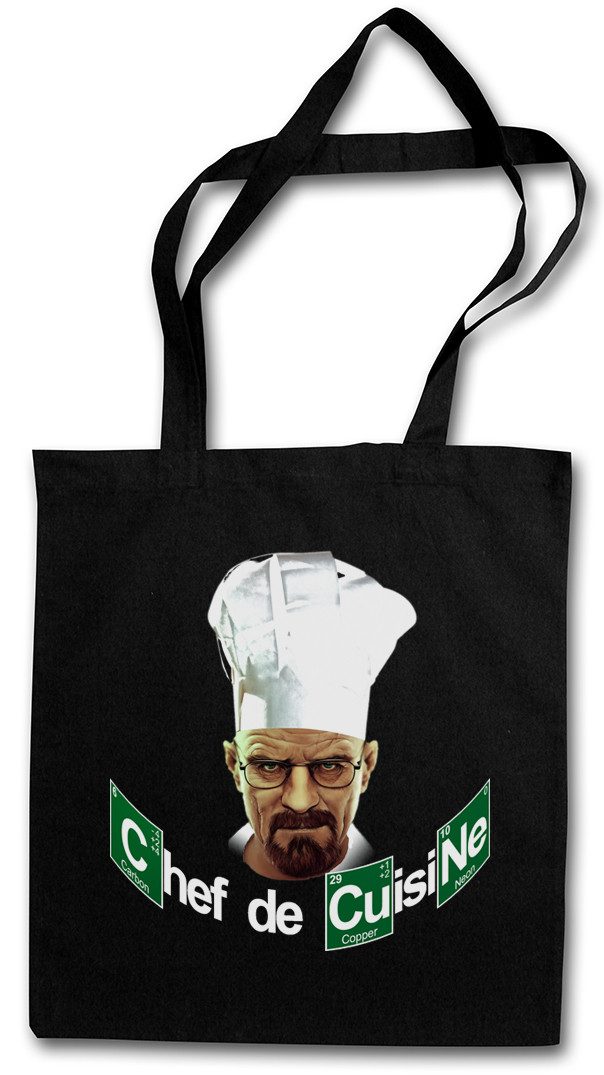 Beuteltasche Black Chef De Cusine Stofftasche Walter Breaking White Ehrmantraut Bad