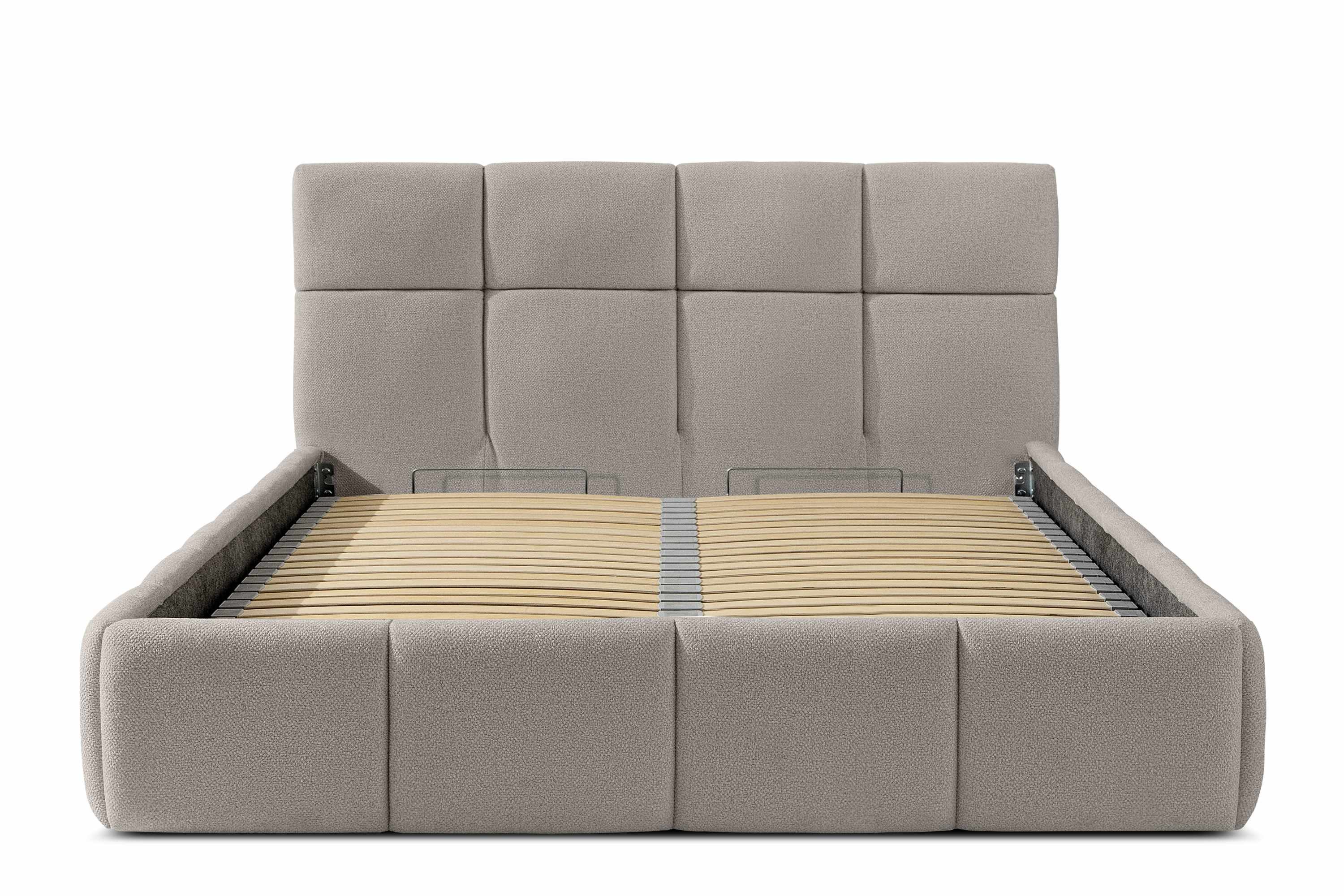 KONSIMO® Polsterbett Doppelbett ALTOS, mit Stauraum, ohne Matratze, hergest günstig online kaufen