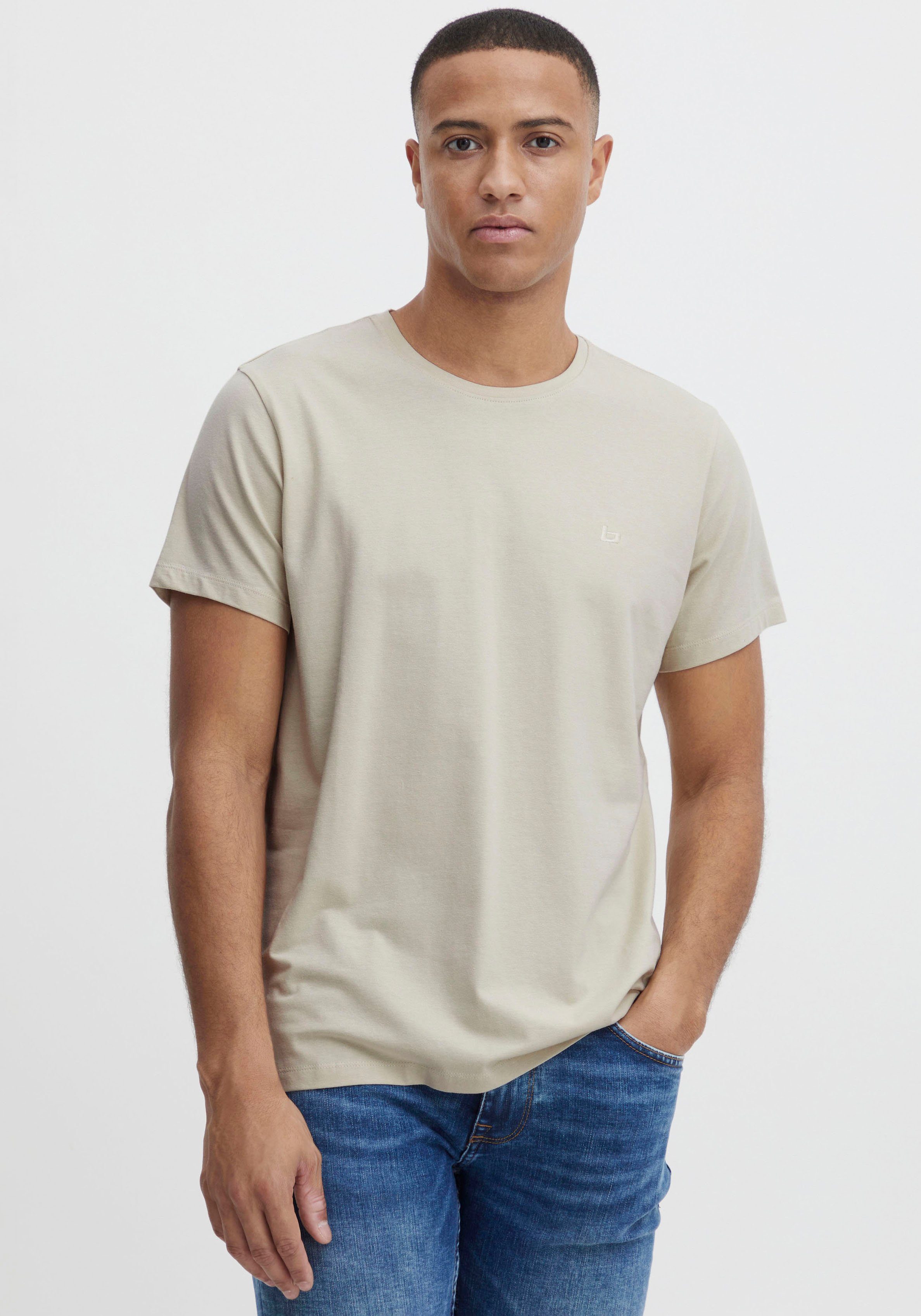 Blend 2-in-1-Langarmshirt BL T-shirt BHDinton crew grey