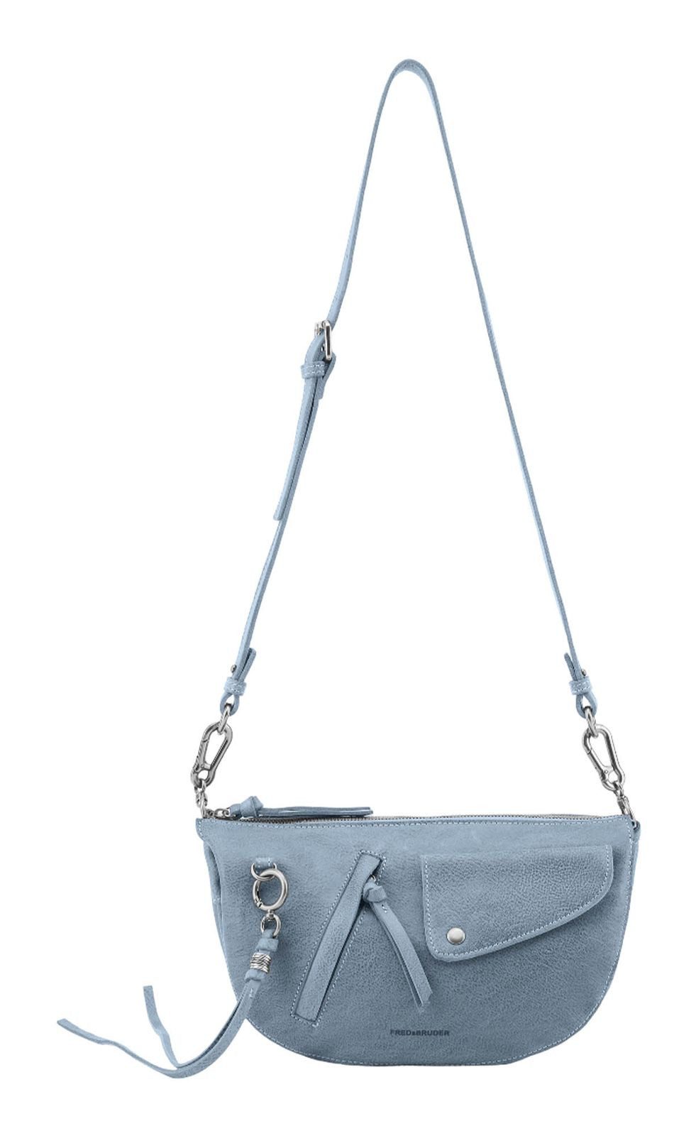 FREDsBRUDER Umhängetasche Curve Bag, aus echtem Rindsleder