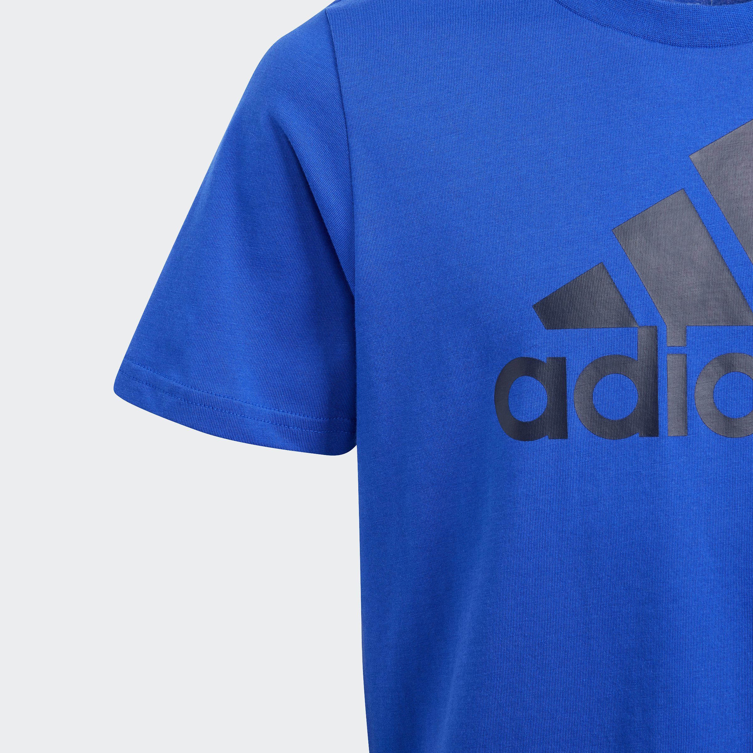 adidas Sportswear T-Shirt U BL TEE Legend / Ink Lucid Blue Semi