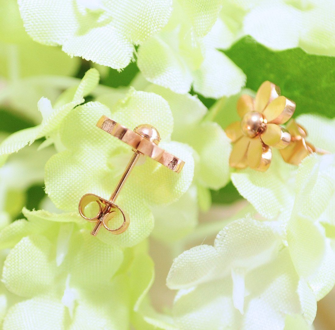 Kim Johanson Paar Ohrstecker Gänseblümchen (2-tlg), Edelstahl günstig online kaufen