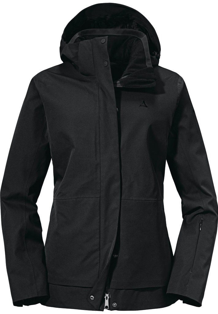 Winterjacke ZipIn Toledo (wasserdicht, winddicht, atmungsaktiv) schwarz Damen