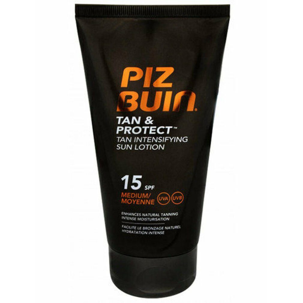 Piz Buin Selbstbräunungslotion Sonnenlotion Tan & Protect LSF 15, 150 ml