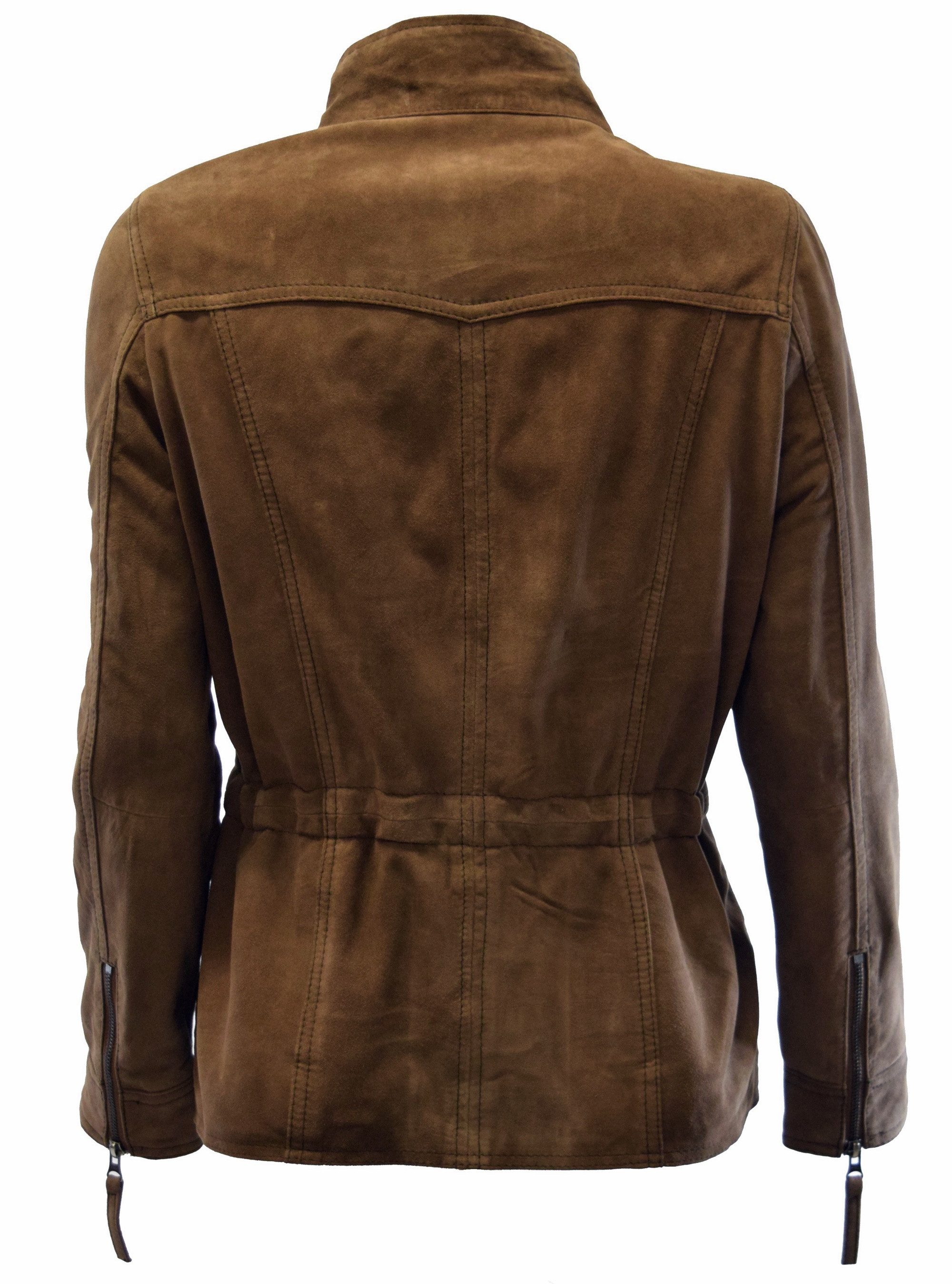 Zimmert Leather Lederjacke Lana Stehkragen