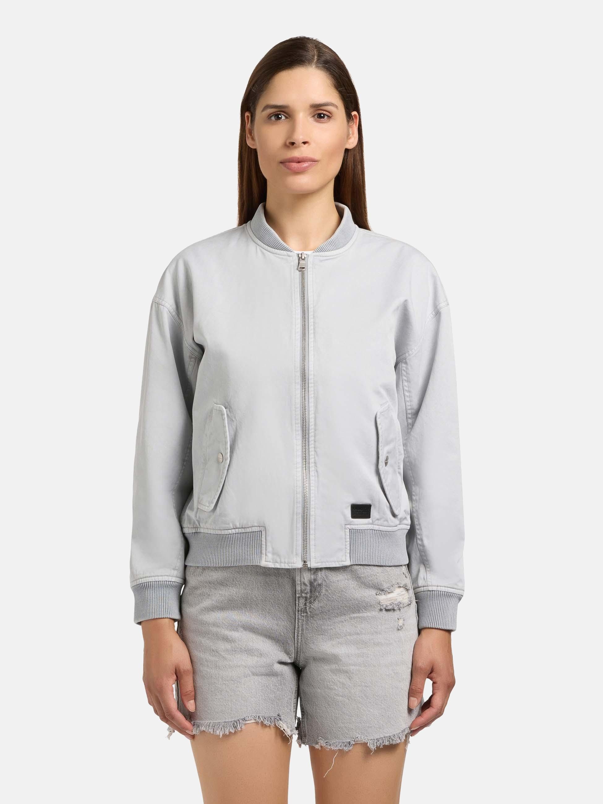 khujo Funktionsjacke Inie (1-St) Übergangsjacke im Bomberjacken-Style