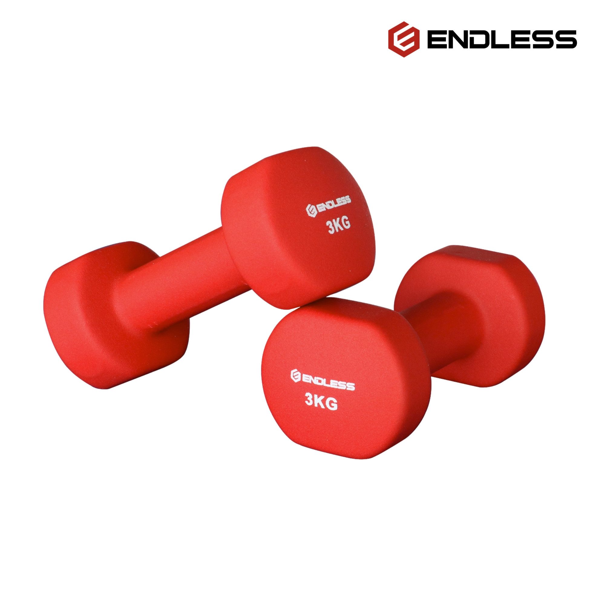 Endless Hantel-Set Fitness Hantel Set für Krafttraining und Home Workout, (IN BOX : 1 Paar Neopren Hanteln nur, Non-Slip, Multifunctional Dumbells), Neopren beschichtete feste Hantel