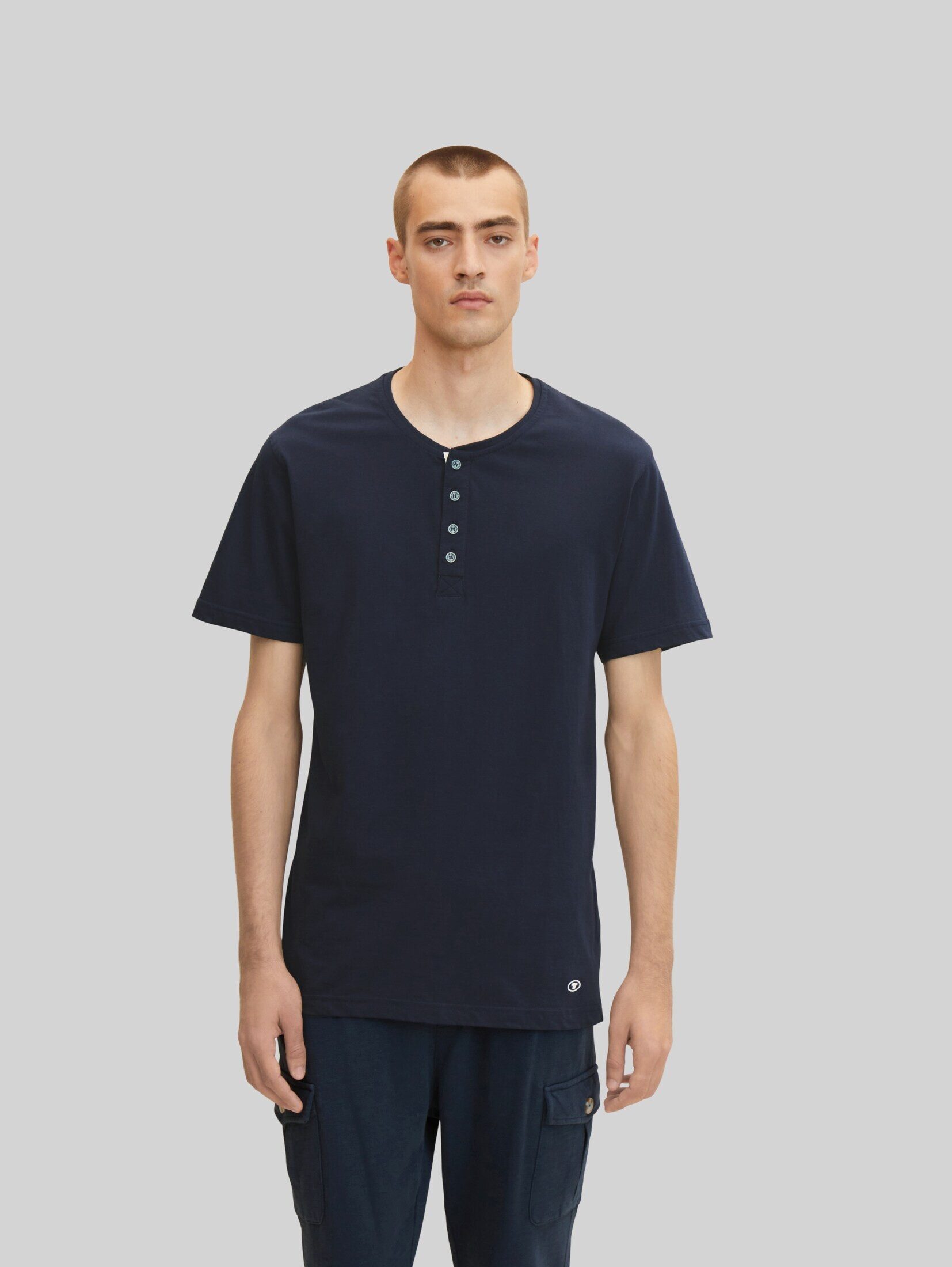 TOM TAILOR Unterhemd Unterwäsche Pyjama T-Shirt aus Baumwolle