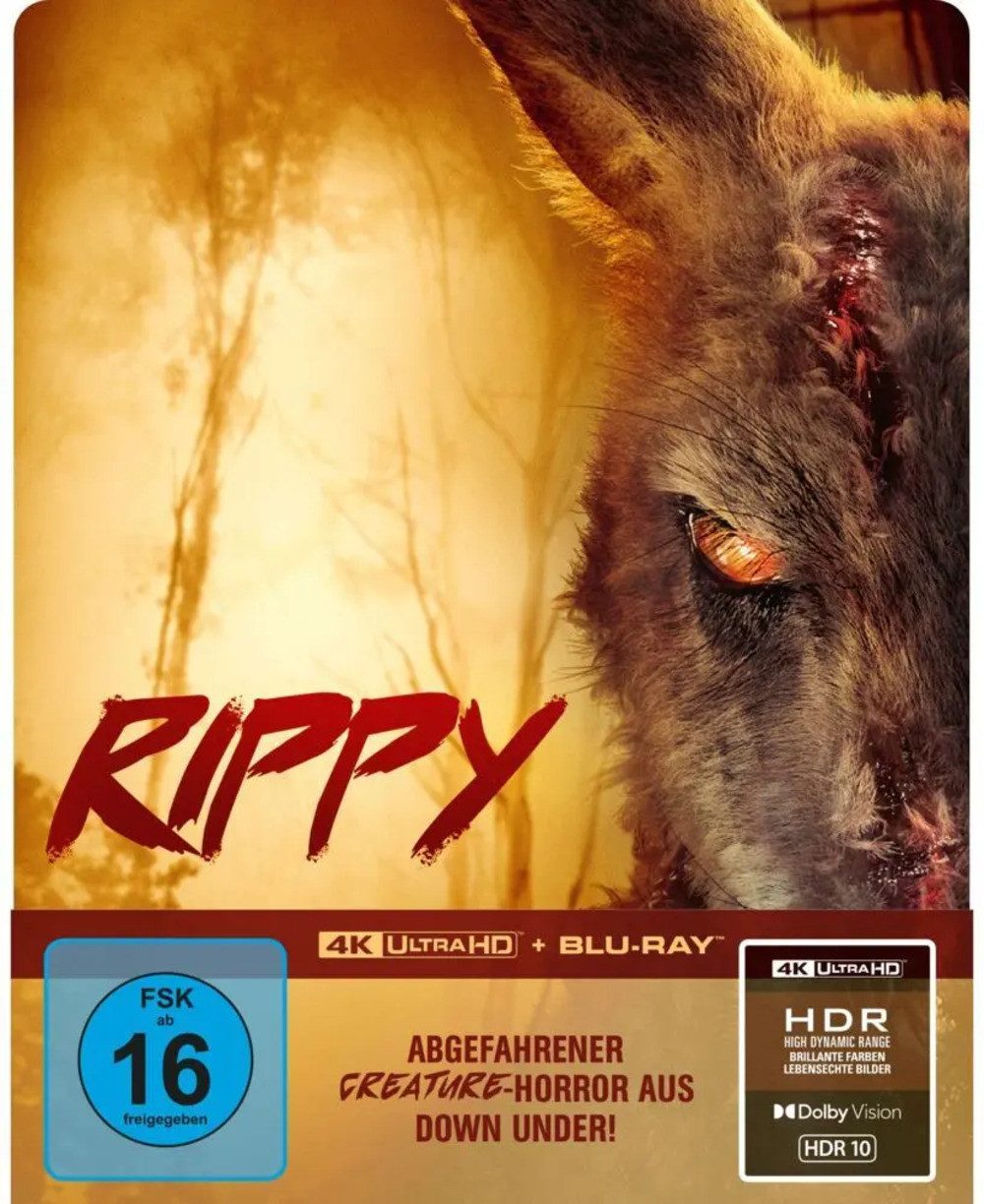 Blu-ray Rippy - Das Killerkänguru, 2 Blu-ray (UHD-Blu-ray + Blu-ray -...