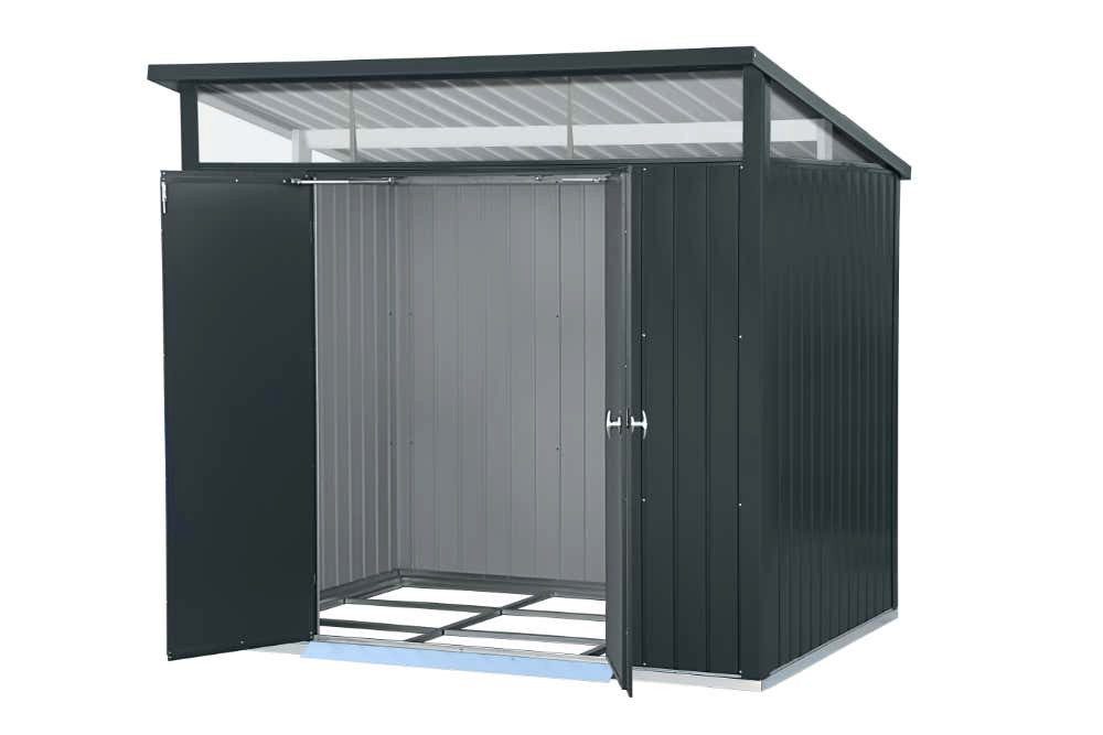DURAMAX Gerätehaus DURAMAX Metall-2,5x2m Doppeltür, BxT: günstig online kaufen