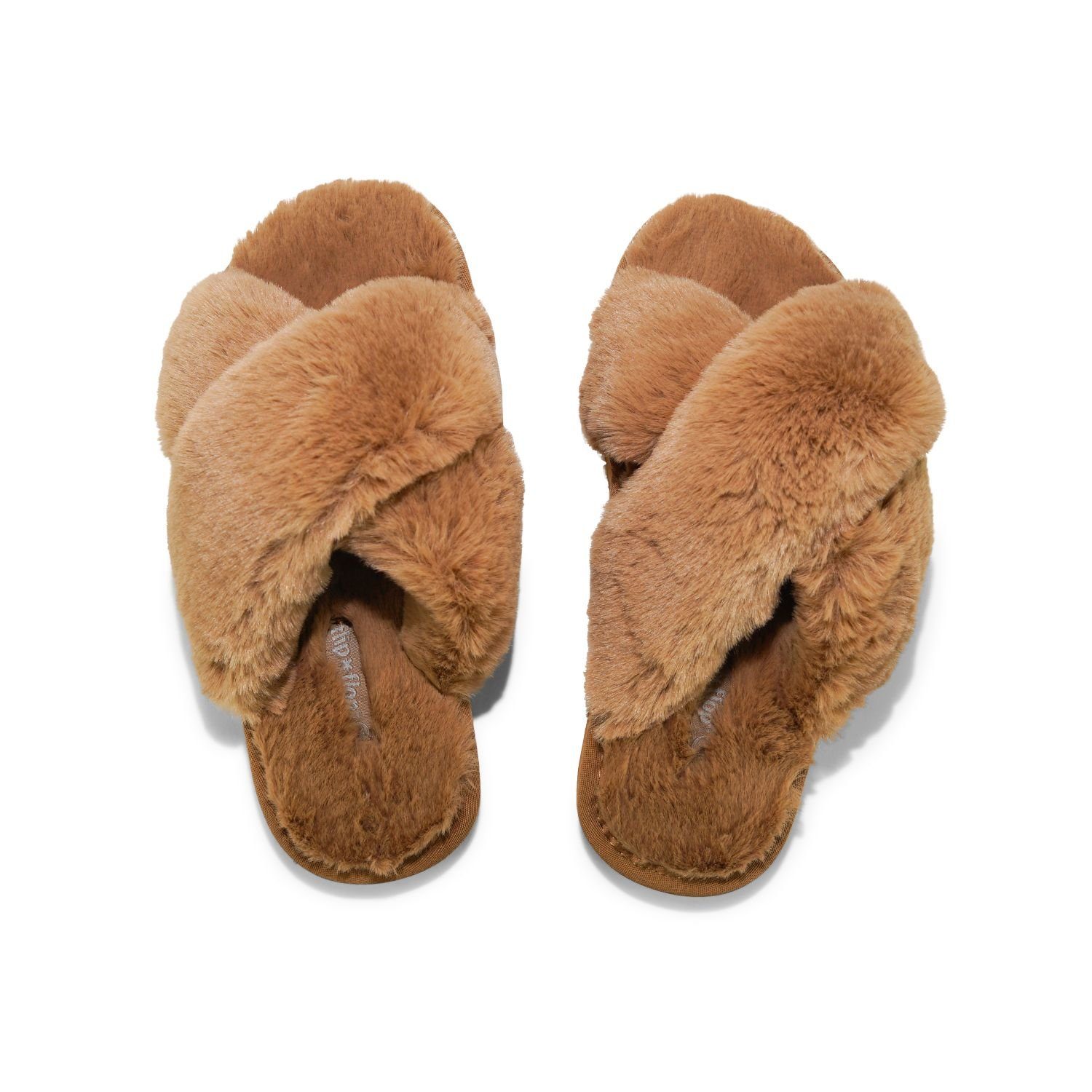 Flip Flop cross*fur 2 Hausschuh braun