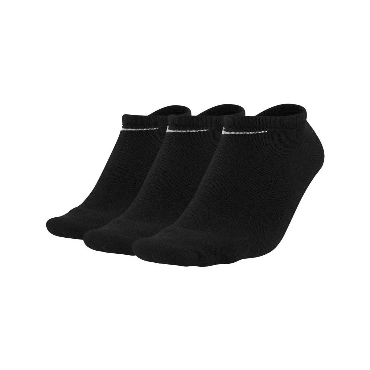 Nike Kurzsocken Cotton Lightweight No-Show 3P (Packung, 3-Paar, 3er-Pack)