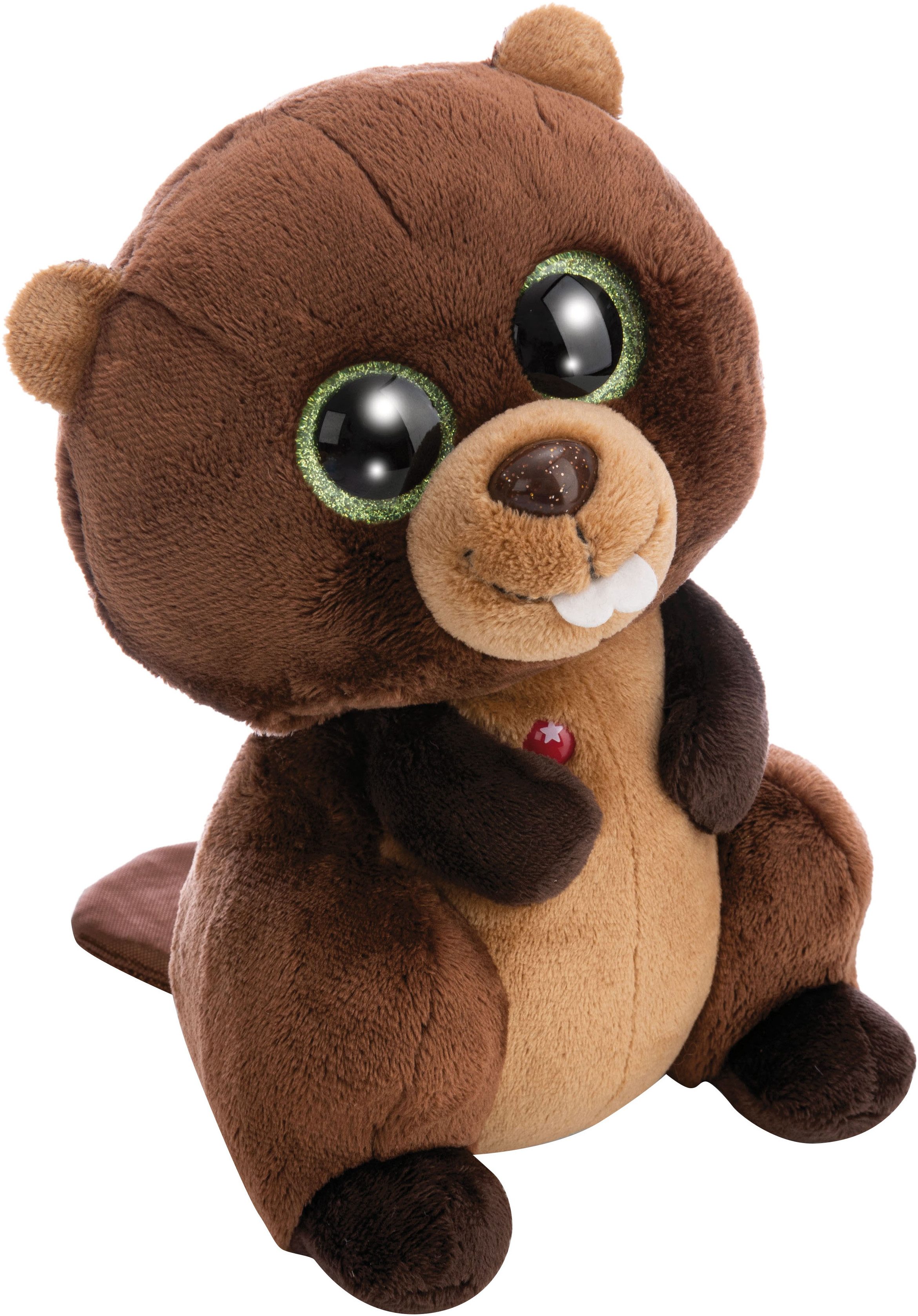 Nici Kuscheltier Glubschis, Biber Bobston, 25cm schlenkernd