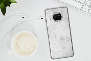 MuchoWow Handyhülle Marmor - Textur - Grau - Marmoroptik, Phone Case, Handyhülle Xiaomi Mi 10T Lite, Silikon, Schutzhülle
