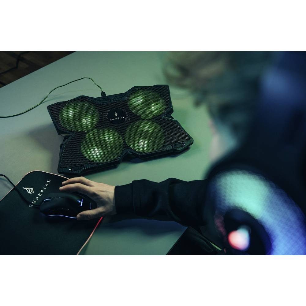 Gaming-Laptop-Kühler Laptoptisch Surefire