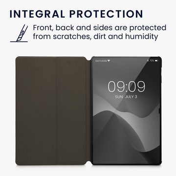 kwmobile Tablet-Hülle Hülle für Samsung Galaxy Tab S8 Plus / S7 Plus / S7 FE, Slim Tablet Cover Case Schutzhülle mit Ständer