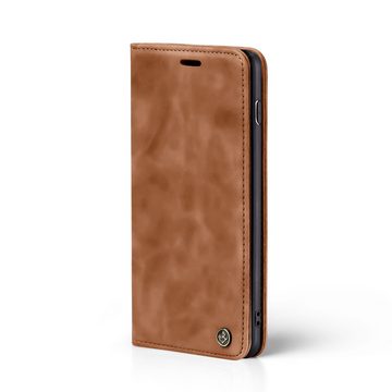 Tec-Expert Handyhülle Tasche Hülle für Samsung Galaxy S10, Cover Klapphülle Case mit Kartenfach Fliphülle aufstellbar