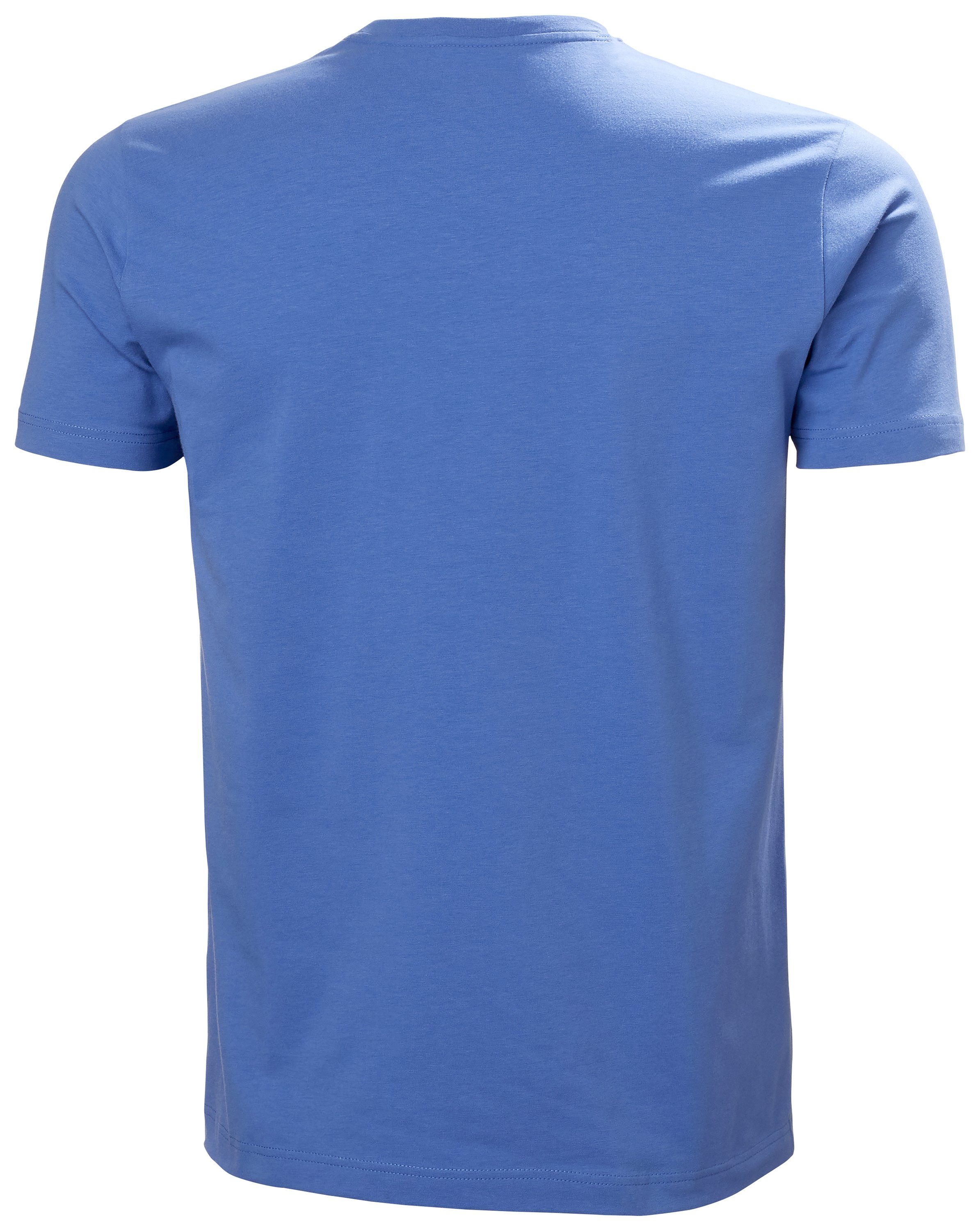 Graphic Helly Hansen T-Shirt workwear Hansen Stone Blue Helly T-shirt