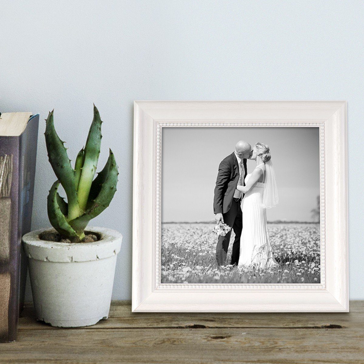 PHOTOLINI Bilderrahmen 2er Set im Shabby-Chic günstig online kaufen