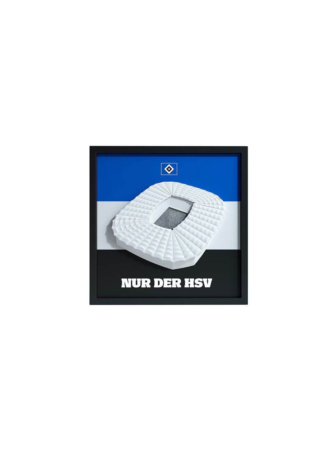 VertriebsArena GmbH Bild mit Rahmen HSV Fanbox v2