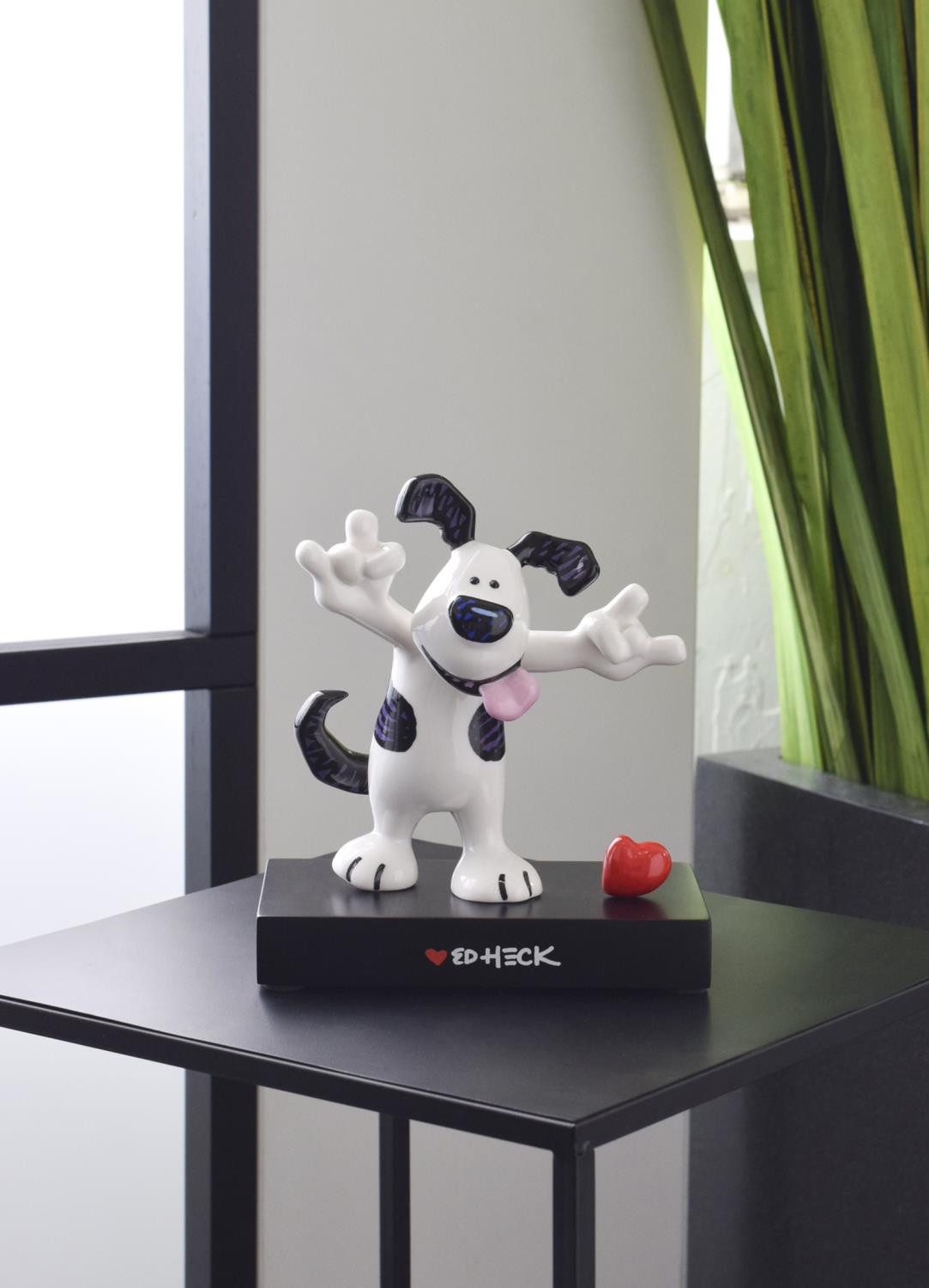 Goebel Dekofigur Ed Heck, Höhe: 18.5cm, Farbe: Mehrfarbig, Motiv: Hund
