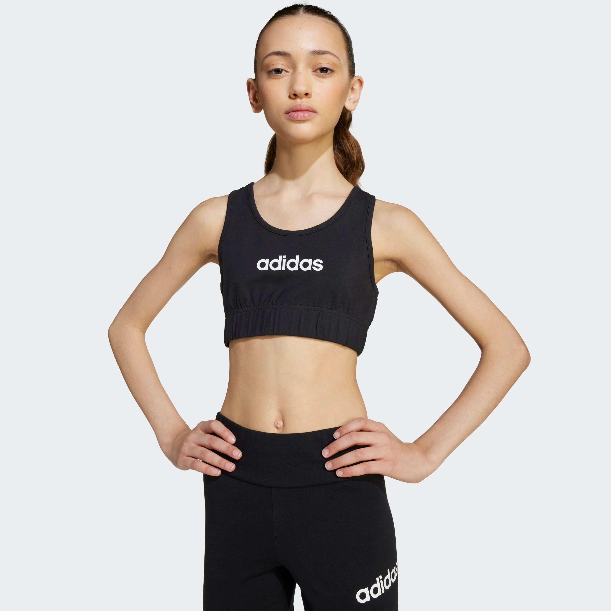adidas Sportswear Sport-BH JG LIN BRA TOP (1-tlg) für Kinder, sportlicher Stil, sanfter Halt, Gummizug, pflegeleicht