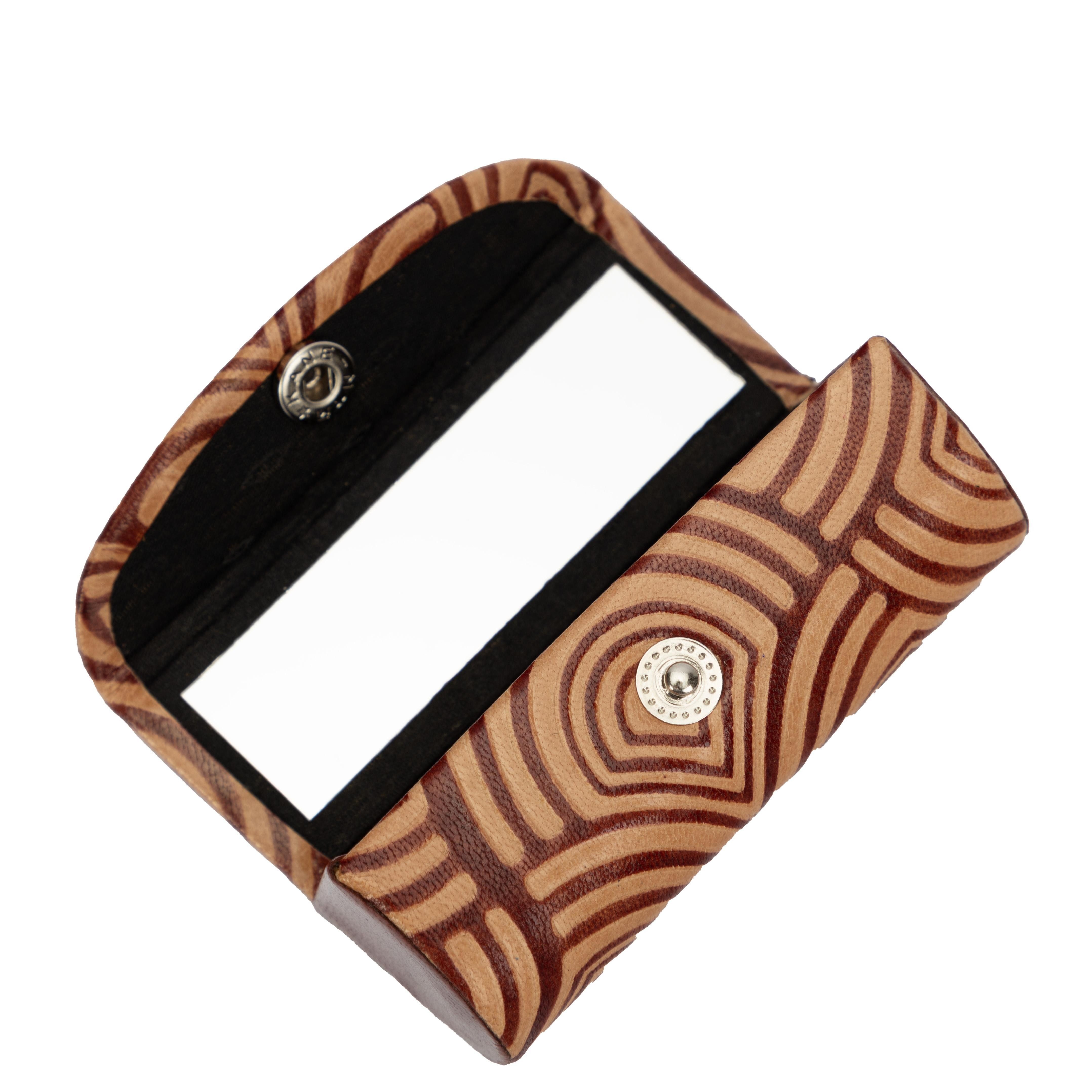 El Puente Etui Lippenstiftetui "Bogen", Handmade, Handmade