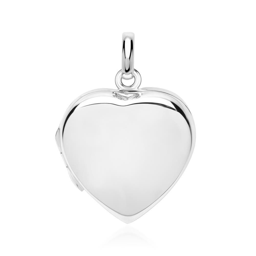 Unique Kettenanhänger Herzmedaillon Kette Anhänger Sterlingsilber SP0270 günstig online kaufen