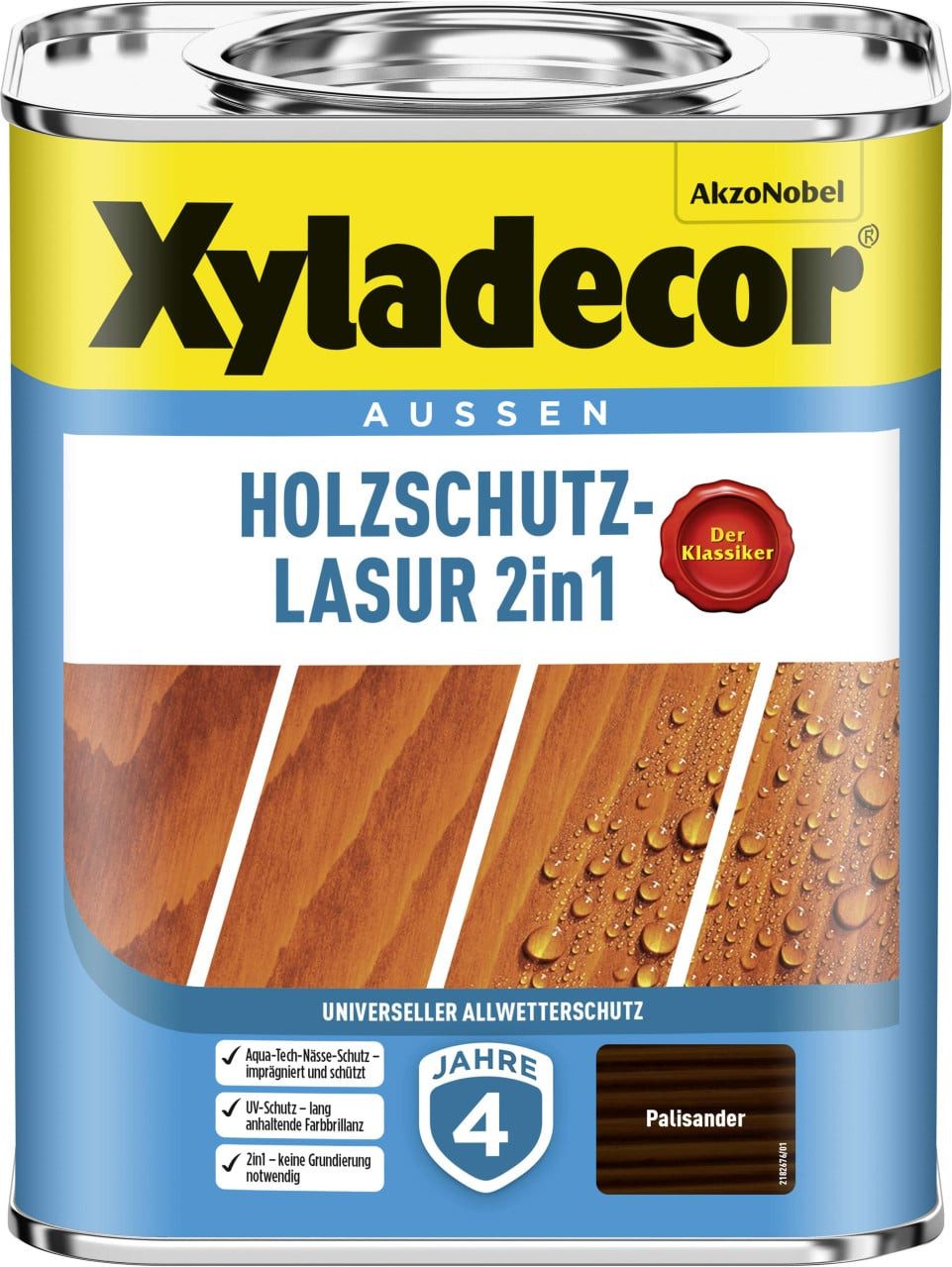 Xyladecor  Lasur Xyladecor Holzschutzlasur 750 ml palisander 2in1