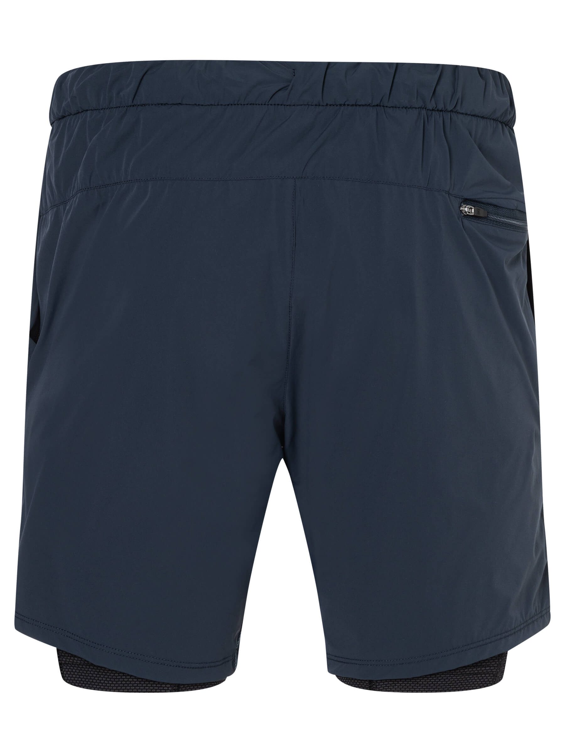 SUPER.NATURAL Shorts Merino Laufhose M DOUBLE LAYER SHORTS leicht mit Merino-Innenhose