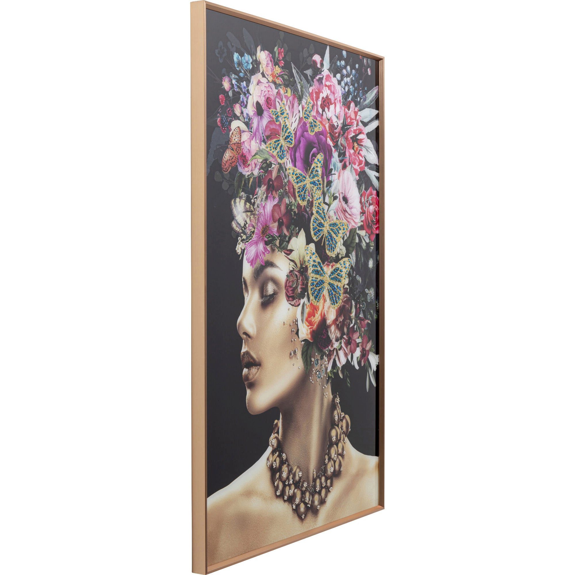 Kare Design Bild Muse Glamour, Frau, 80x120 cm