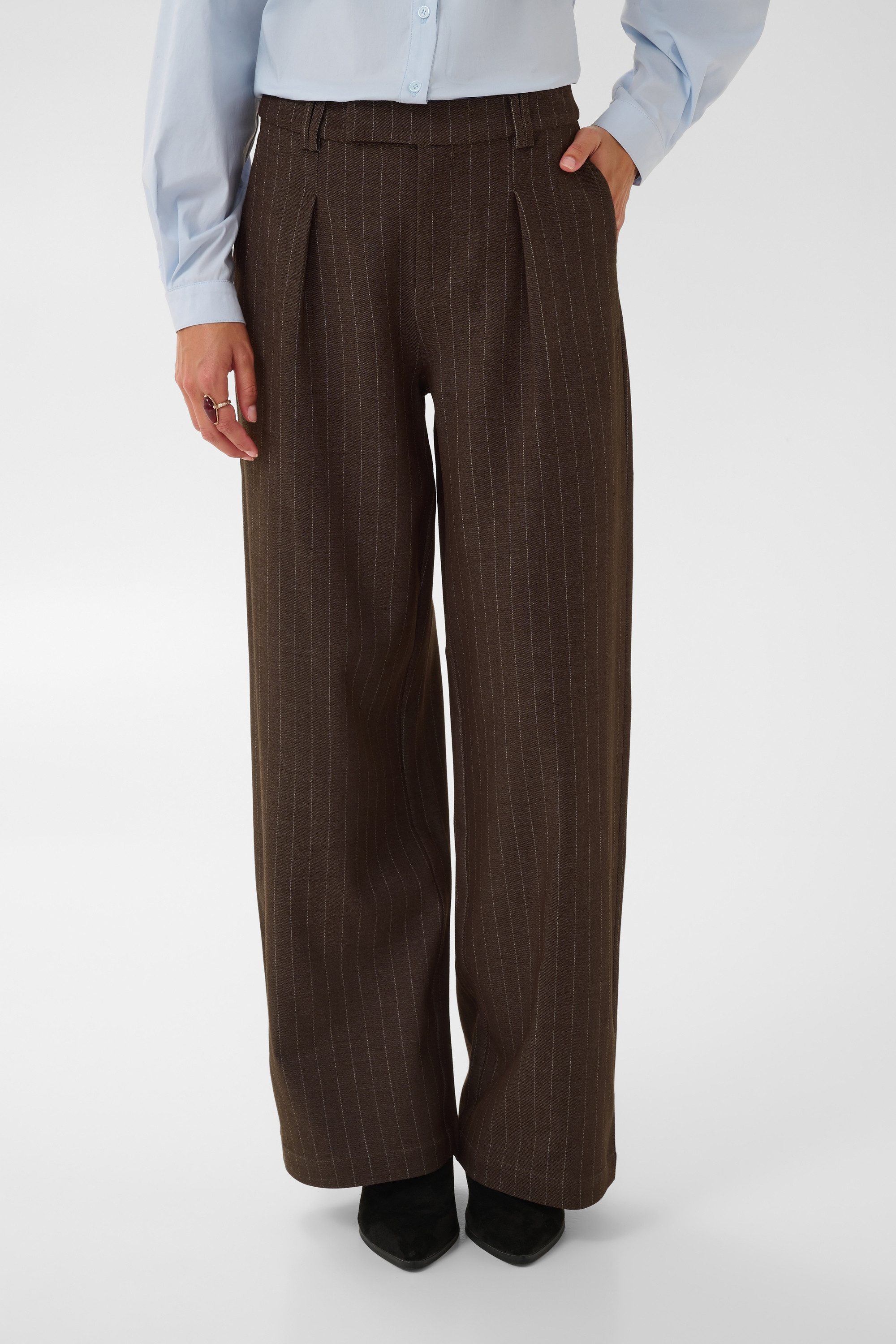Cream Stoffhose Casual Hose CRTingle