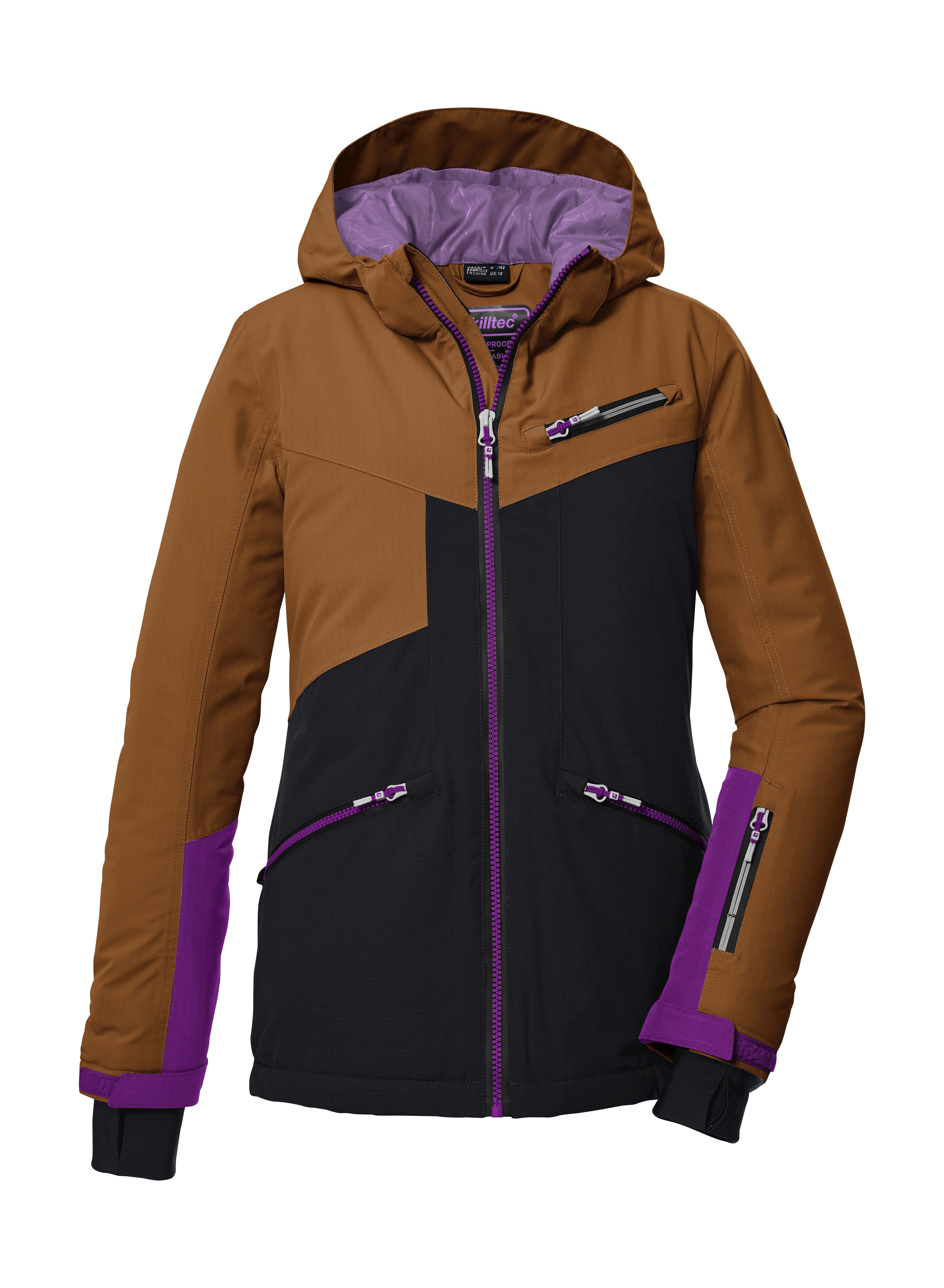 JCKT Skijacke KSW Killtec GRLS SKI 117 braun