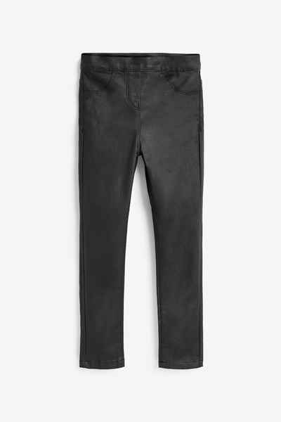 Next Jeansleggings Beschichtete Jeggings (1-tlg)