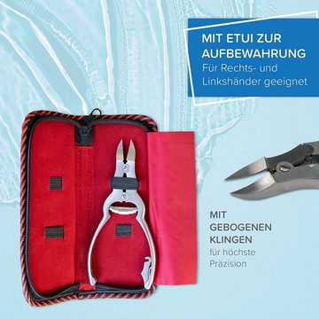 SMI Nagelzange 16 cm Fußnagelzange doppelter übersetzung Nagelzange Fussnagelzange, ergonomisch