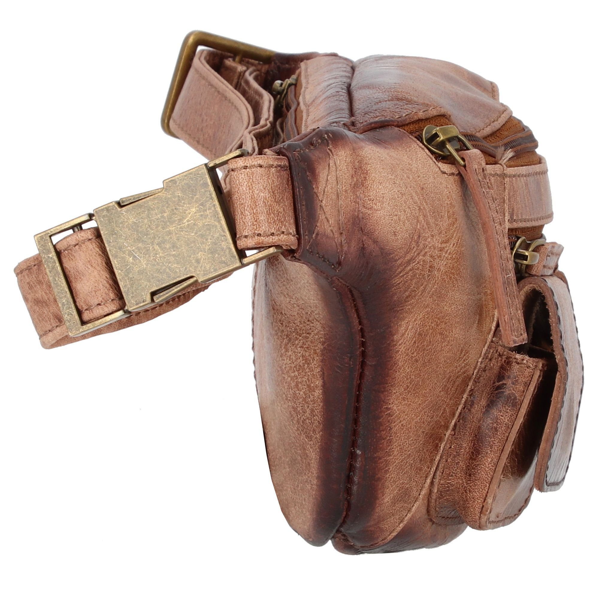GreenLand Nature Gürteltasche Mascu & Line, Leder