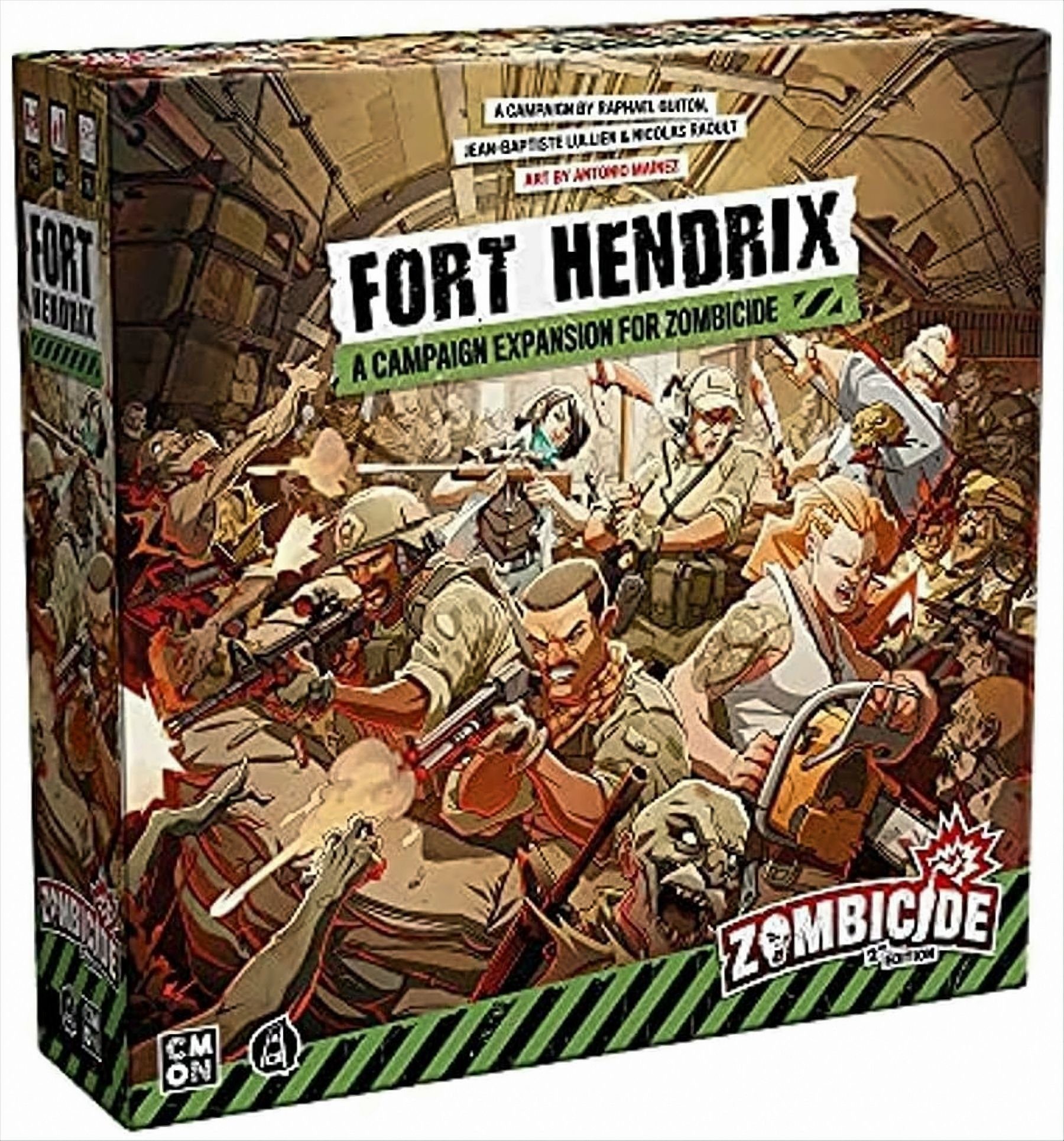 Spiel CMON - Zombicide 2nd Edition: Fort Hendrix