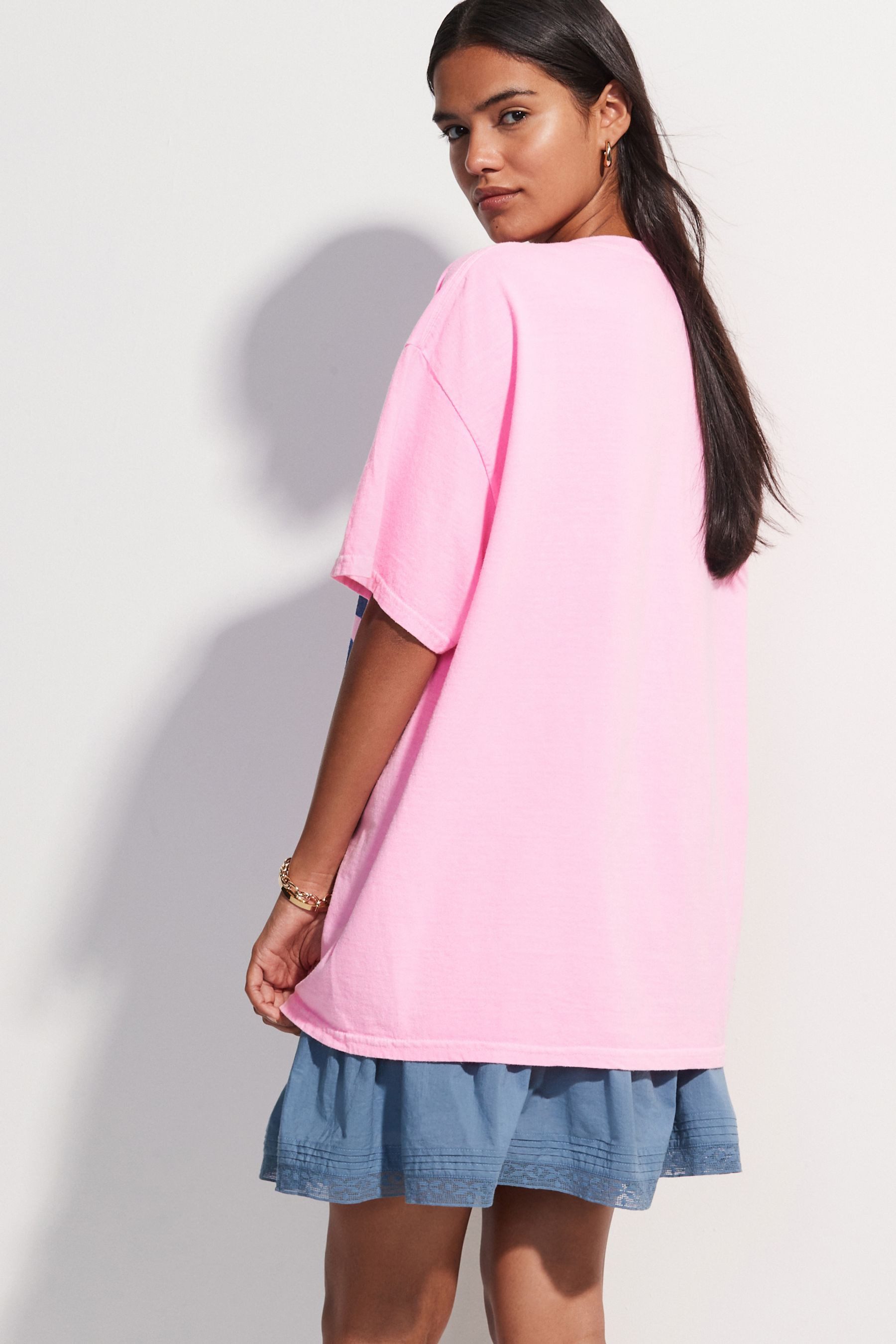 Next T-Shirt Oversized Fit T-Shirt mit günstig online kaufen