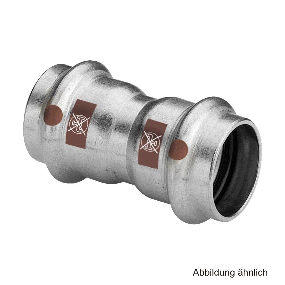 Viega Wasserrohr Viega Temponox Muffe, Modell 1715, 54 mm