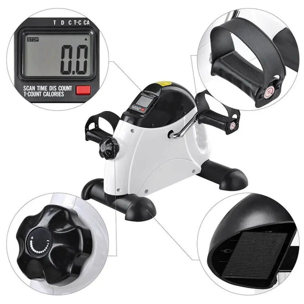 Mini-Stepper Mini Heimtrainer, LCD-Anzeige, Widerstand verstellbar, Anti-Rutsch