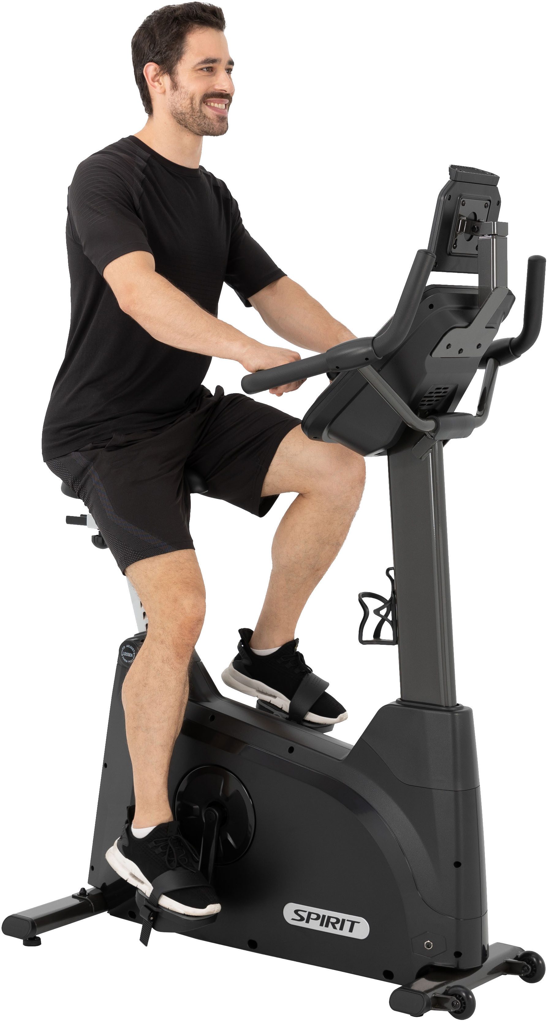 Spirit Fitness Heimtrainer Spirit Fitness Ergometer XBU55, Kompatibel mit Zwift / Kinomap