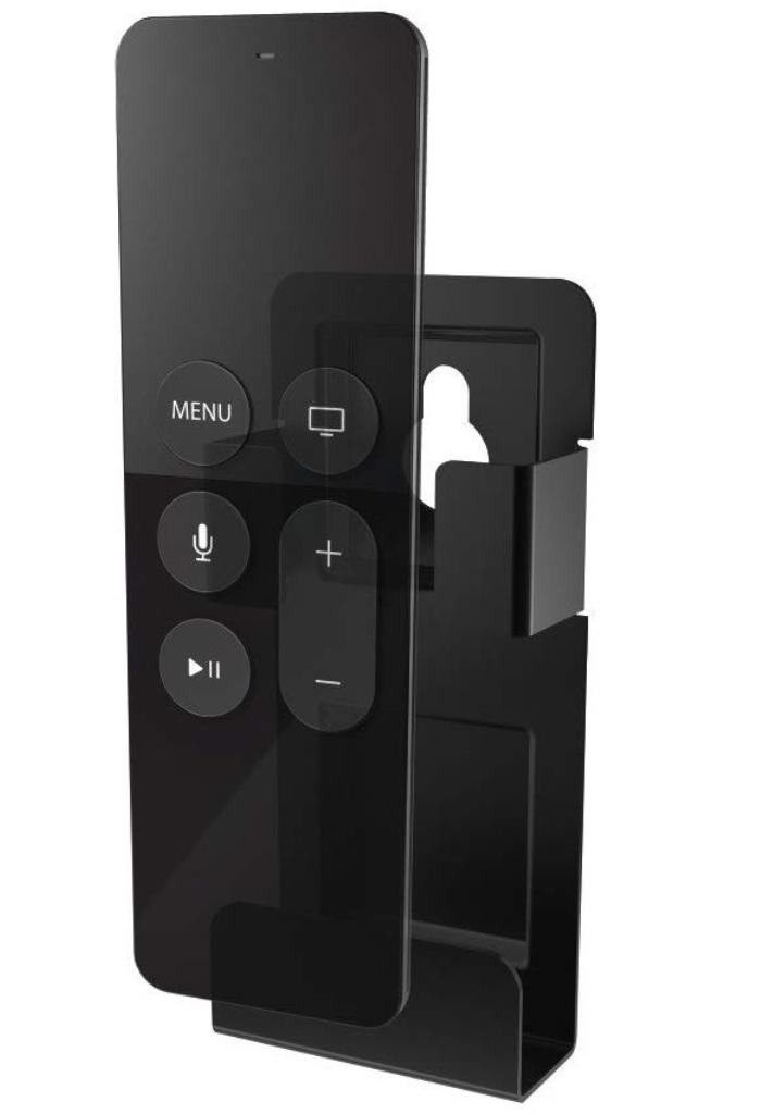 Hama TV-Wandhalterung Fernbedienungs-Halter für Amazon Fire TV/Apple TV, (Wandhalter)