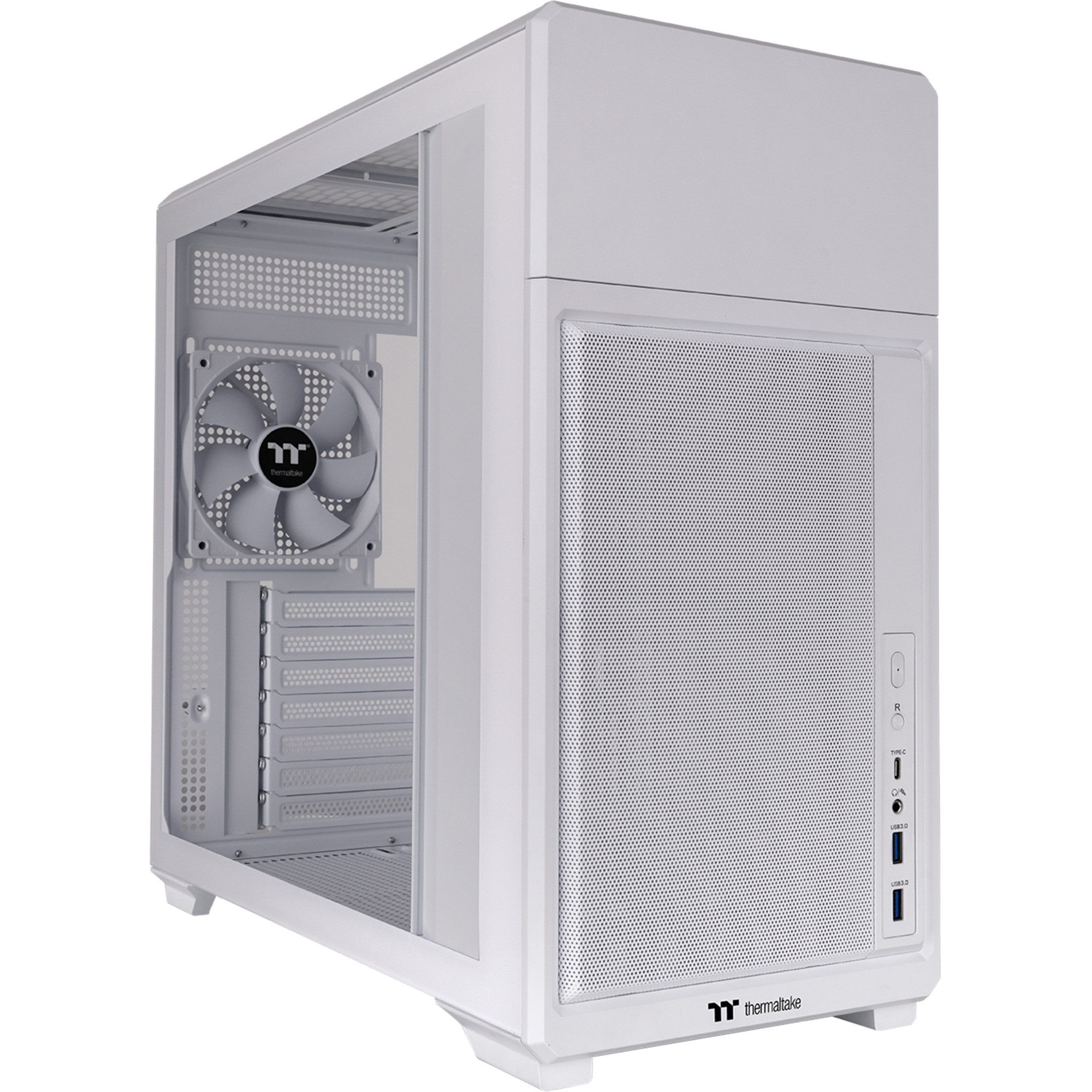Thermaltake PC-Gehäuse Thermaltake TR300 TG Snow White, Tower-Gehäuse