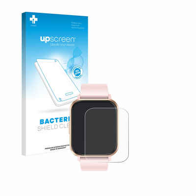 upscreen Schutzfolie für walkbee Smartwatch 1.83", Displayschutzfolie, Folie Premium klar antibakteriell