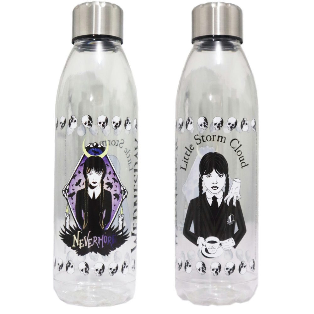 Wednesday Trinkflasche Netflix Wednesday Sportflasche Wasserflasche Flasche 980 ml