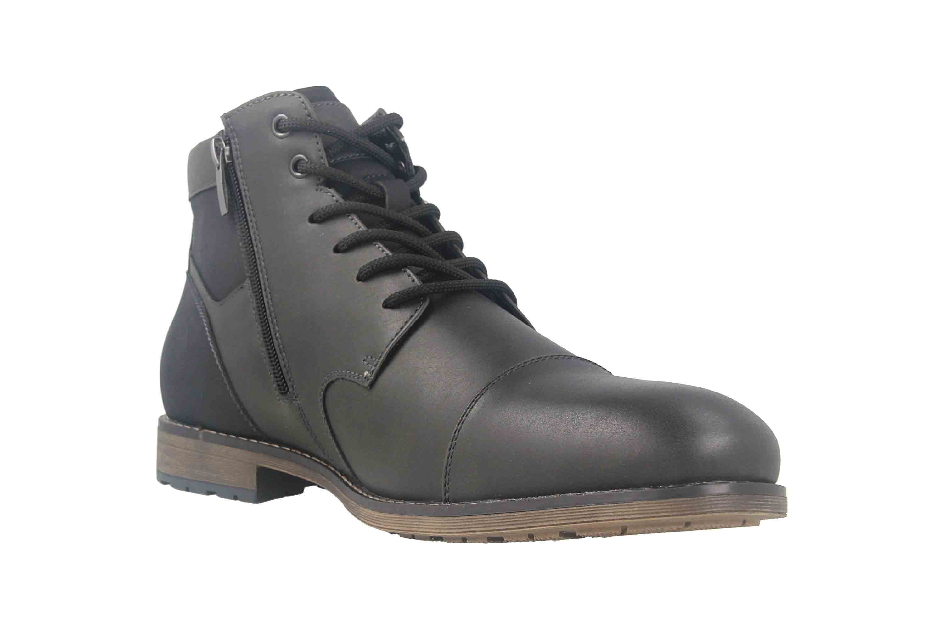Mavins 3HH0180201 2100 Black PU Schnürboots