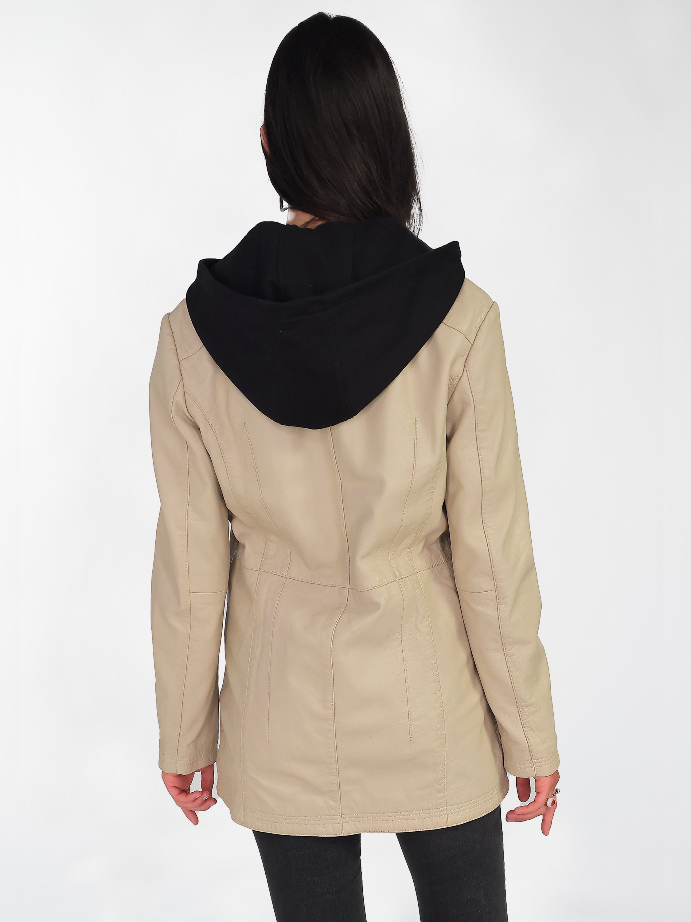 Lederjacke JCC beige 3102220 smoky