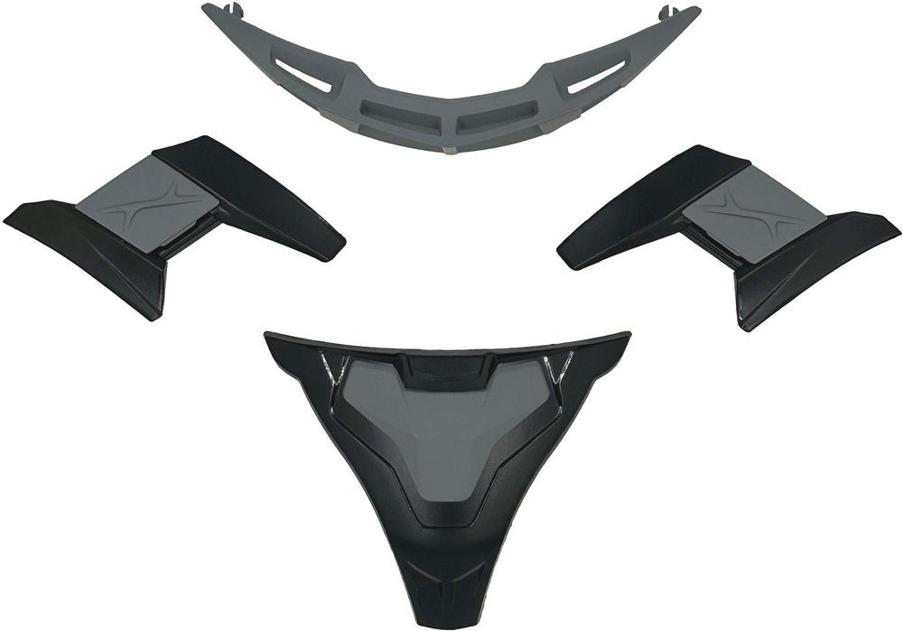 Motorradhelm Belüftungsset + Spoiler GM 970